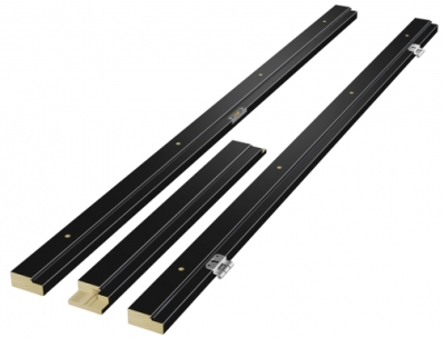 Swedoor musta karmi 42mmx92mm huulletuille ovilevyille