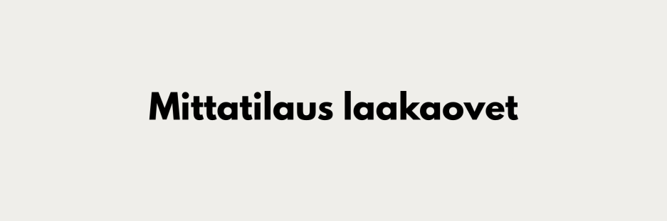 Laakaovet