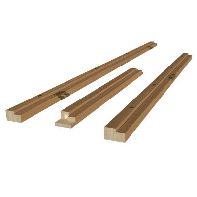 Tammiviilu karmi tiivisteellä 42mmx92 mm huulletuille ovilevyill