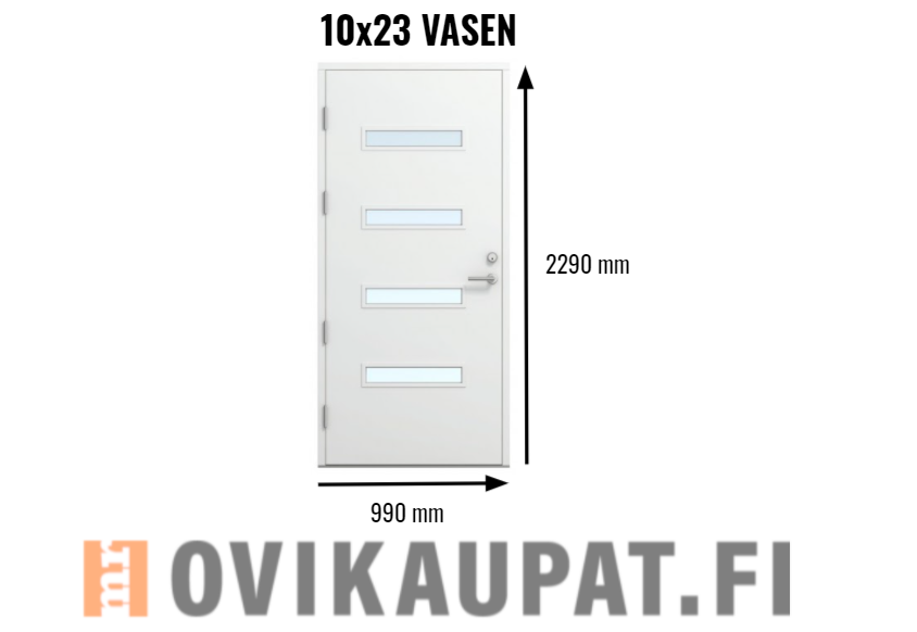 10X23 VASEN